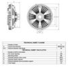 NRF 49100 Clutch, radiator fan